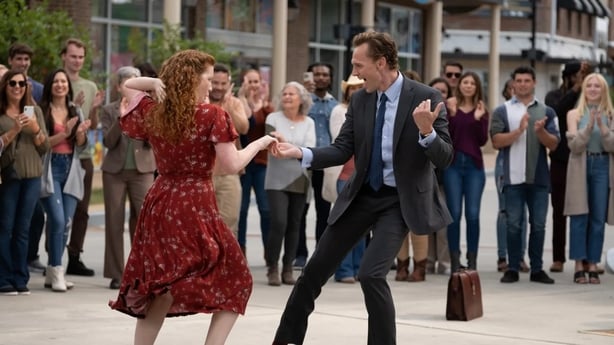 Scene from new movie The Life of Chuck