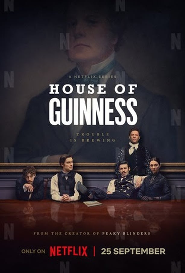 The poster for House of Guinness
