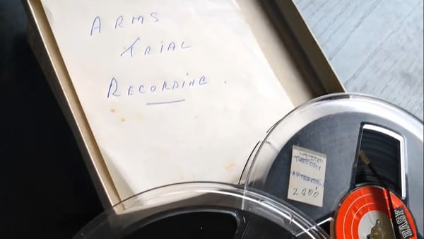 Arms Trial recording from 1970