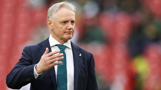 Australia's head coach Joe Schmidt