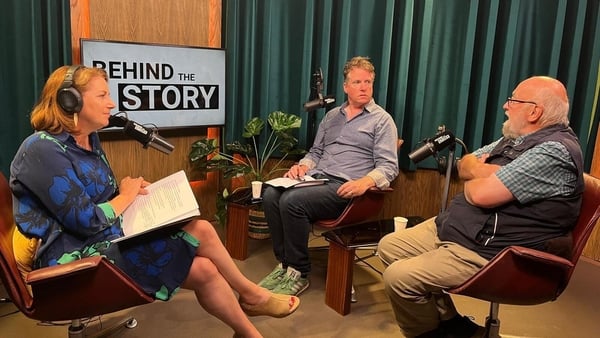 Fergus Finlay talks to Katie Hannon and Paul Cunningham on Behind the Story