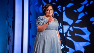 Wexford Rose Clíona O'Leary performs Boolavogue