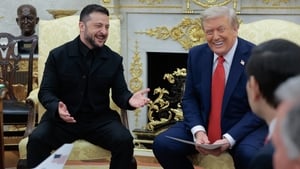 Tús Áite: Trump agus Zelensky show image