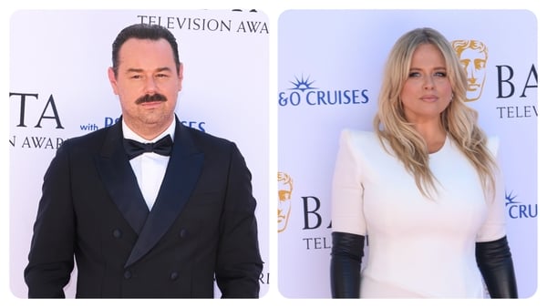 Two TV stars at BAFTAs