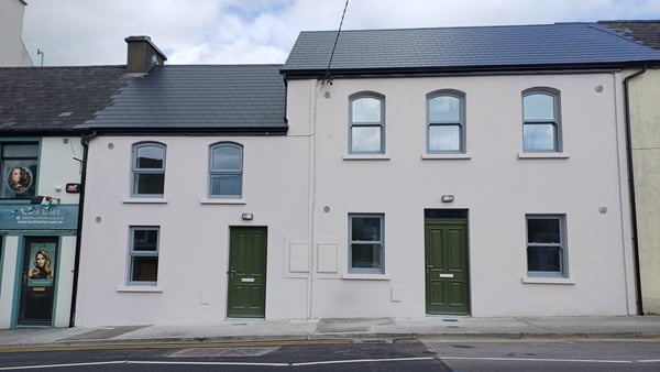 A view of the renovated facade of The Bridge Inn Bar on New Street in Abbeyfeale