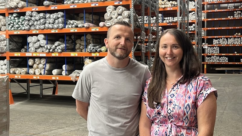 Siblings Paul Vallely and Clare Walsh run Newry-based rug retailer Kukoon