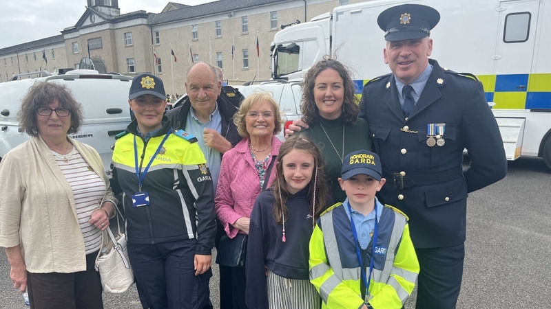The Little Blue Heroes were sworn in, in front of family and friends at the Garda College in Templemore