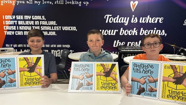 Kids from youth club in Dublin’s inner city help with design of new stamps