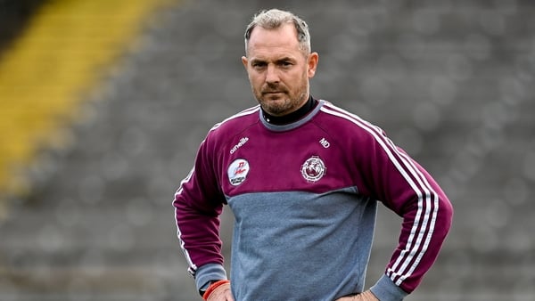 13 November 2022; Ballybay Pearses acting manager Mark Doran before the AIB Ulster GAA Football Senior Club Championship Quarter-Final match between Kilcoo and Ballybay Pearse Brothers at St Tiernach's Park in Clones, Monaghan. Photo by Brendan Moran/Spor