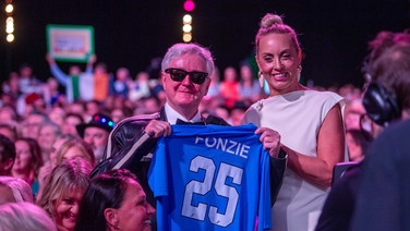 Happy days for Sydney Rose’s dad