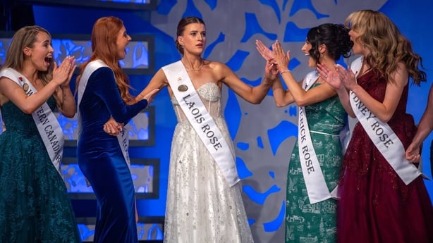 Laois Rose Katelyn Cummins is named the 2025 International Rose of Tralee
