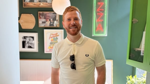 image shows Eugene Greaney, co-owner of Dough Bros in Galway