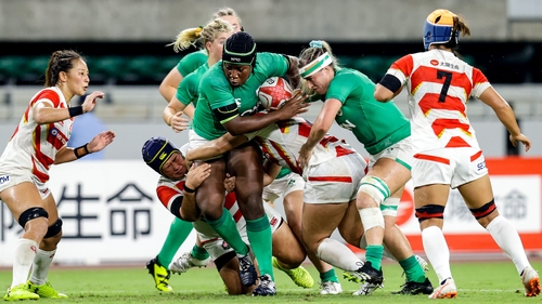 Ireland face Japan in Northampton on Sunday