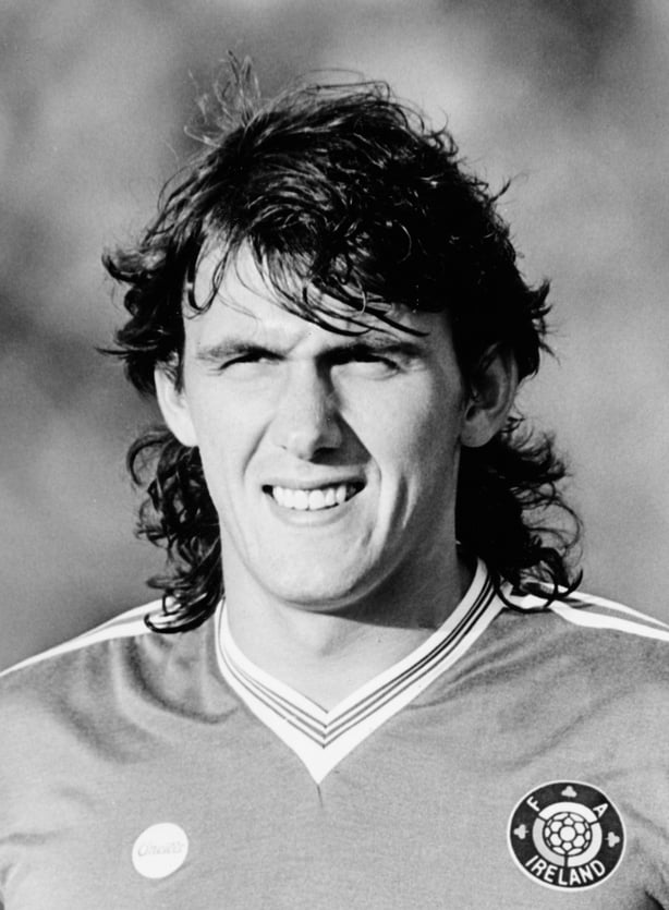 Republic of Ireland Soccer player Tony Cascarino