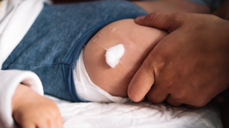 Almost 22,500 infants were immunised against RSV last year with an uptake rate of approximately 83% overall (Stock image)