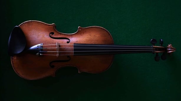 a 245-year-old Milton Violin
