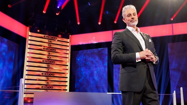 Baz Ashmawy on the set of The Money List