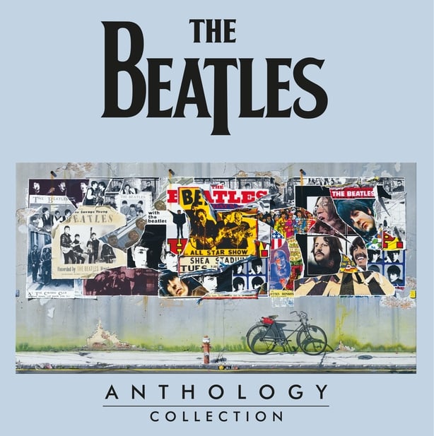 The cover of The Beatles Anthology