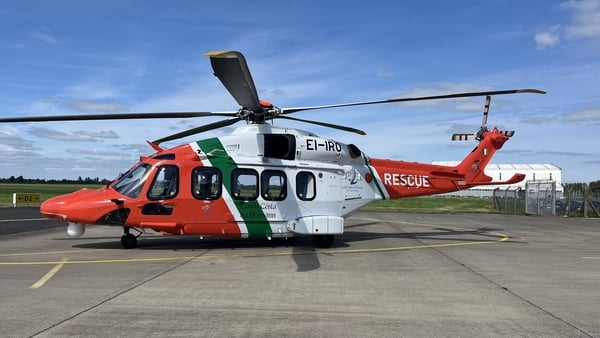 Irish Coast Guard helicopter