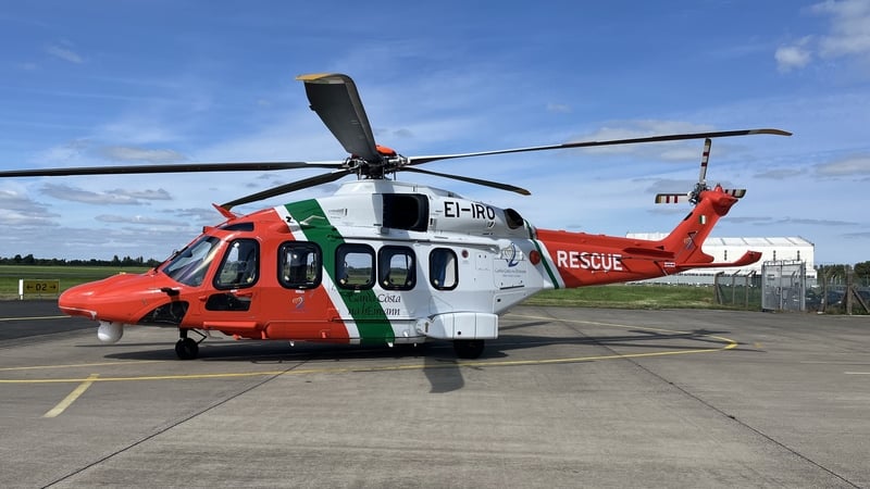 The Coast Guard's fixed-wing plane and Rescue 118 helicopter are taking part in the search