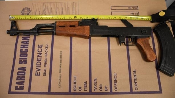 Gun seized co. Cork 