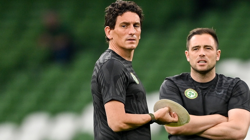 Keith Andrews (L) and Stephen Rice pictured in 2023