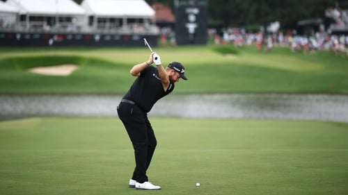 Shane Lowy sits in a share of seventh place at East Lake