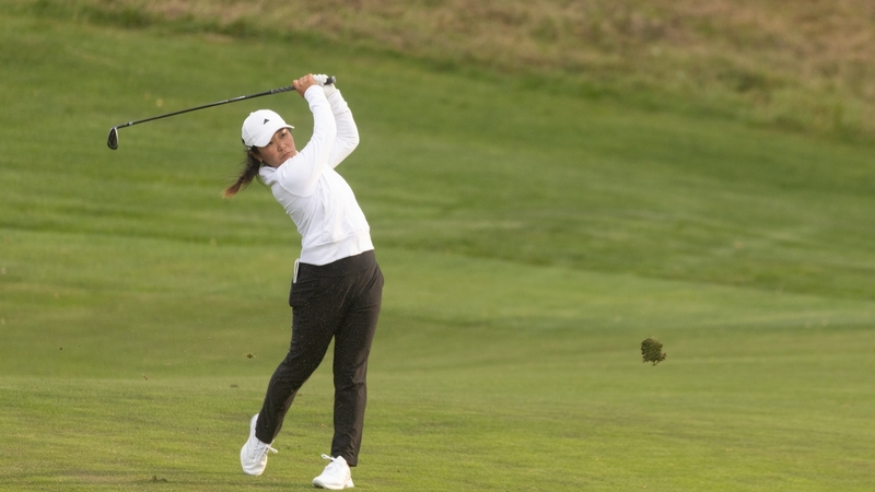 Momoka Kobori is the first-round leader