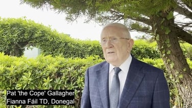 FF's Pat 'the Cope' Gallagher expresses thoughts and prayers to family after Donegal incident