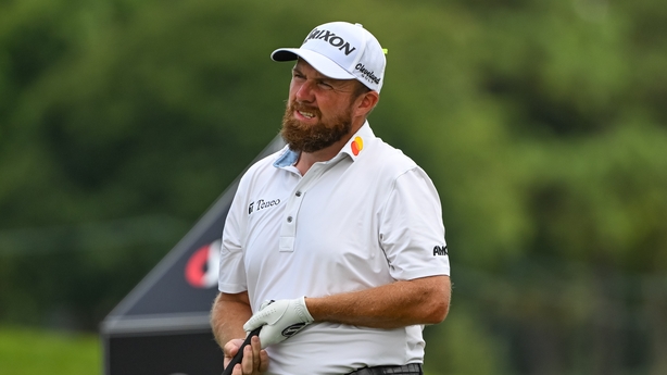 ATLANTA, GA - AUGUST 24: Shane Lowry (IRL) not he ninth tee during the final round of the PGA Tour Championship, August 24, 2025 at East Lake Golf Club in Atlanta, Georgia. (Photo by John Adams/Icon Sportswire via Getty Images)