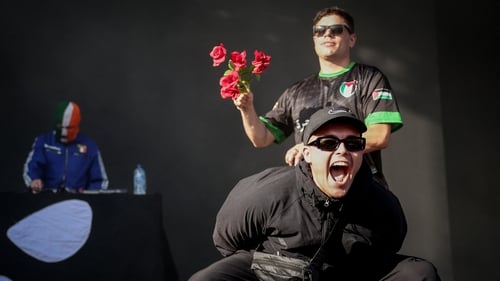 Kneecap's Sunday set at the annual Rock en Seine festival, which began shortly before 6:30pm local time in front of thousands of people in the Paris suburb of Saint-Cloud, went ahead despite complaints from the Belfast trio's critics