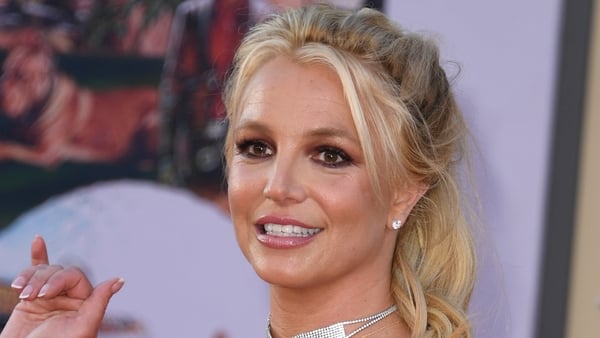US singer Britney Spears arrives for the premiere of Sony Pictures' "Once Upon a Time... in Hollywood" at the TCL Chinese Theatre in Hollywood, California on July 22, 2019. (Photo by VALERIE MACON / AFP) (Photo by VALERIE MACON/AFP via Getty Images)