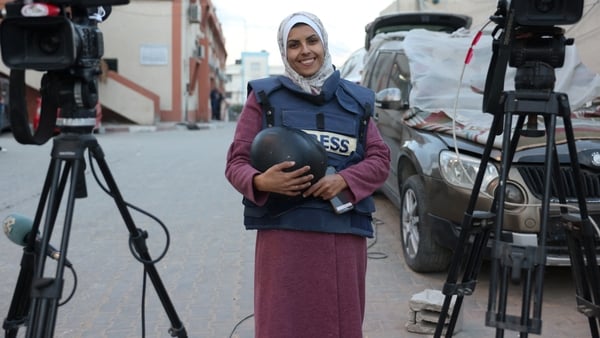 Mariam al Dagga was among the journalists who were killed in Khan Younis