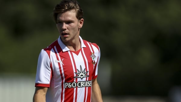 Tyler Dibling of Southampton during the pre-season friendly match between Eastleigh and Southampton at Silverlake Stadium