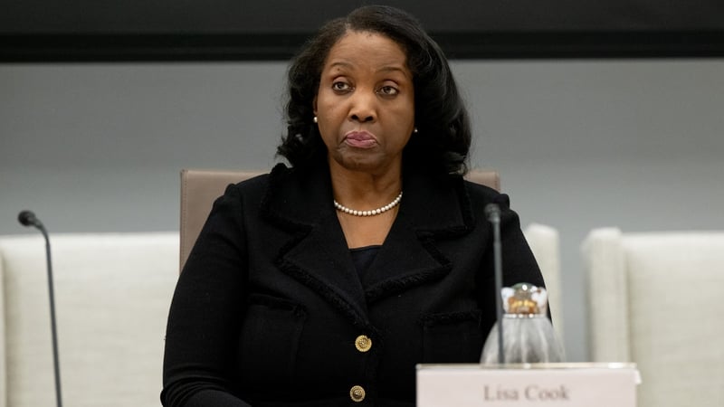 US Federal Reserve Governor Lisa Cook