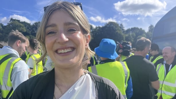 Doireann Ni Ghlacáin at the Electric Picnic 2025 preview