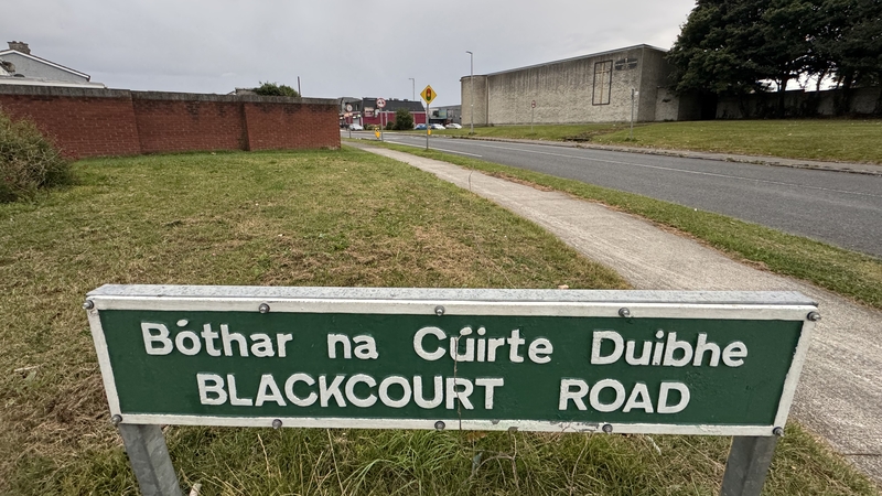 The shooting happened at the Corduff Shopping Centre this afternoon (Pic: RollingNews)
