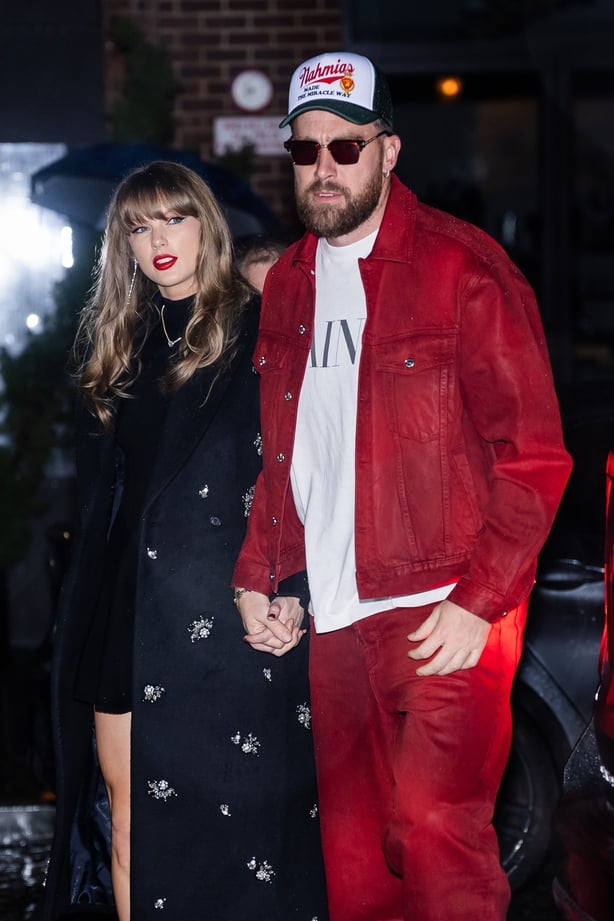 Taylor Swift and Travis Kelce