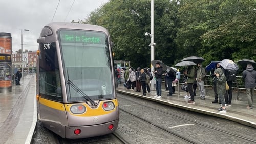 Luas Red and Green Lines services have now been restored