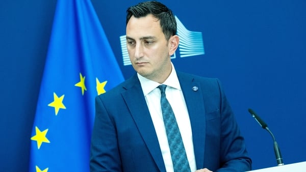 Press conference of European Commissioner for Intergenerational Fairness and Youth and Culture and Sport Glenn Micallef and Minister for Culture and Strategic Communications of Ukraine Mykola Tochytskyi in the Berlaymont the headquarters of the European C