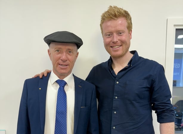 Michael Healy-Rae and Mark Moriarty