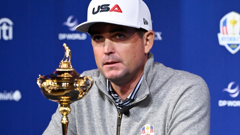 Team USA Ryder Cup captain Keegan Bradley