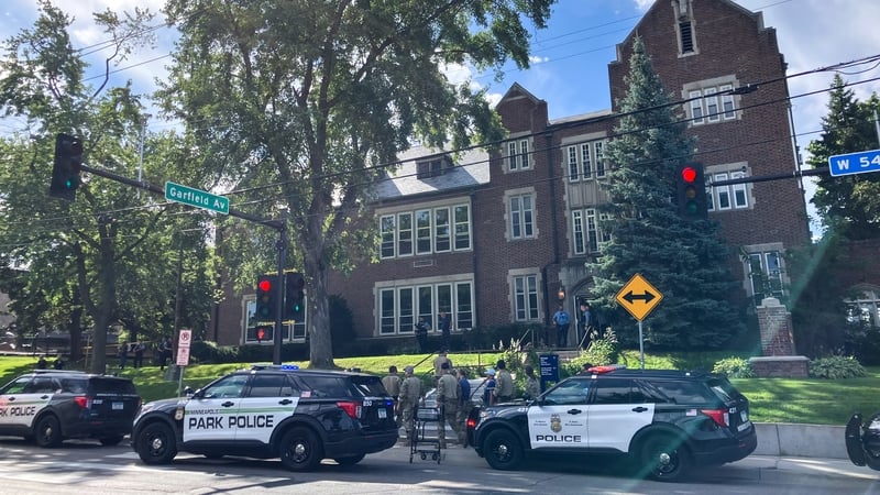 The shooting occurred two days after school started at Annunciation Catholic school, a private elementary school with about 395 students