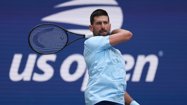 Novak Djokovic at the 2025 US Open