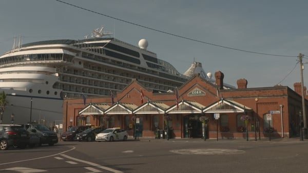 Cruise liners Cork