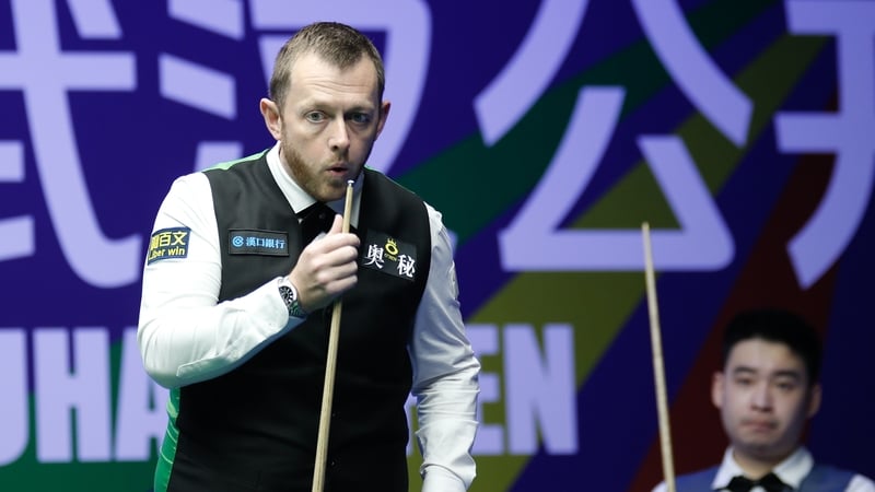 Mark Allen edged out Si Jiahui