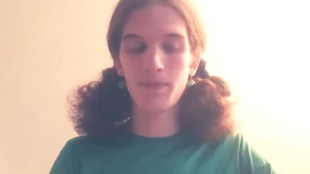 A screengrab taken from a video posted online by the person behind a fatal shooting in the US
