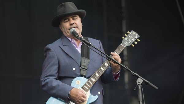 Chris Foreman of Madness performs live on stage during V Festival 2017 at Hylands Park on 19 August, 2017 in Chelmsford, England