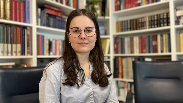 Valeriia Shahkunova, Ukrainian resident, Warsaw - pic by Liam Nolan