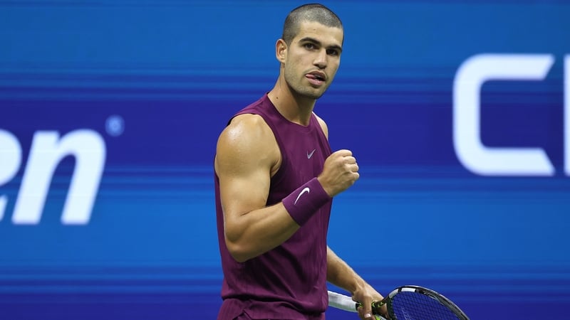 Carlos Alcaraz had an earlier than usual start to his third round clash